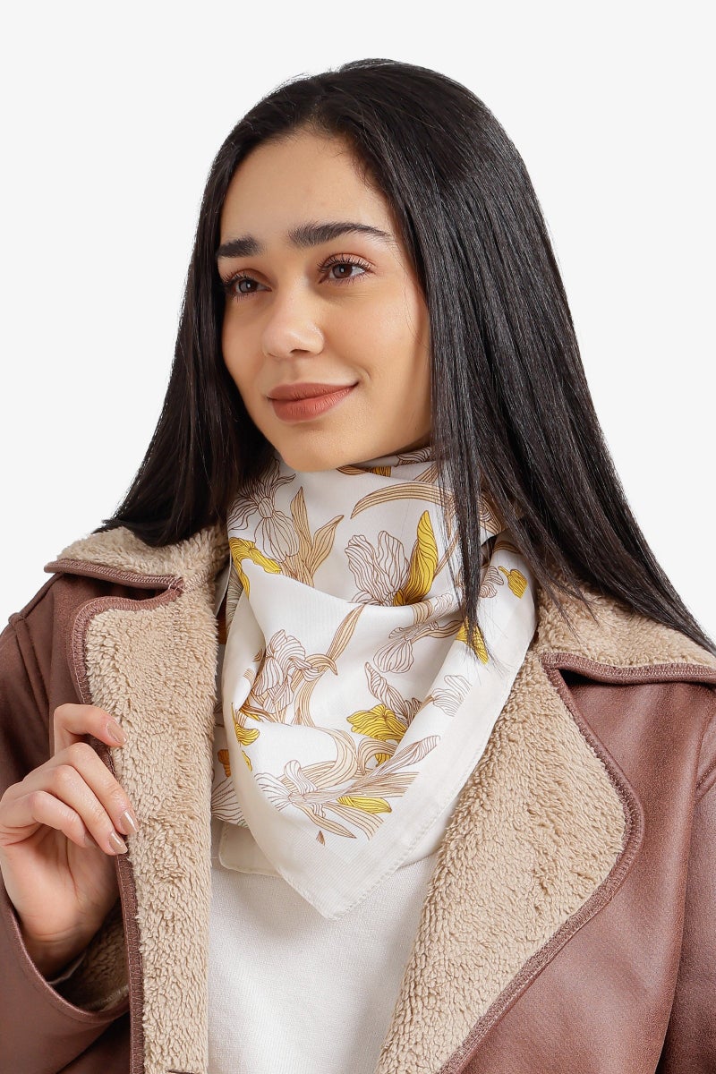 Clue Botanical Square Scarf - Image 1